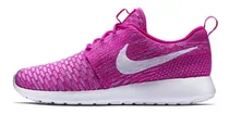 Comprar Zapatillas Nike Roshe Run Flyknit Fuchsia 704927_500   