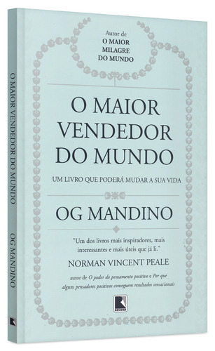 Imagem 3 de 3 de O maior vendedor do mundo, de Mandino, Og. Editora Record Ltda., capa mole em português, 1978