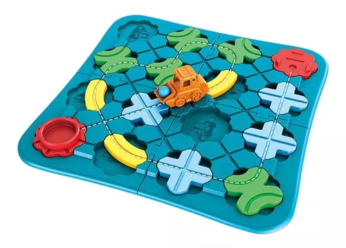 Jogo De Quebra-cabeças Lógico Com Labirinto Para Crianças E