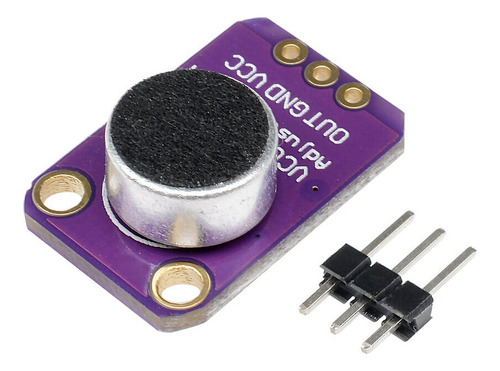 Tecneu Módulo Microfono Max4466 Amplificador Arduino Pic Electret