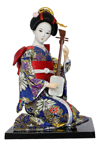 Bonecas Quimono Étnicas Japonesas Geisha, 12 Polegadas,