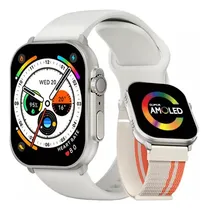 Comprar Smartwatch Reloj Inteligente Bluetooth Llamada Filwans Gts 2.01 Amoled Pantalla Mujer Hombre Smartwatch Color Blanco