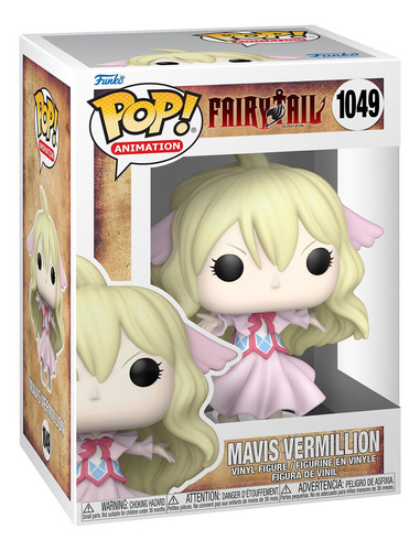 Funko Animación Pop: Fairy Tail - Mavis Bermellón, Multicolo