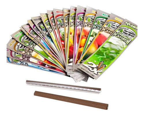 Papel Blunt Wraps Double Platinium (x2) Pack X10 Unidades