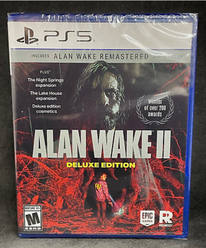 Alan Wake Ii Deluxe Edition Para Ps5 (d3 Gamers)