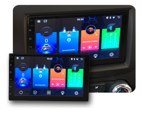 Multimídia Ford Fusion 2008 2009 2010 2011 2012 V2 Carplay