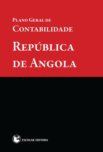 Libro Plano Geral De Contabilidade - Republica De Angola