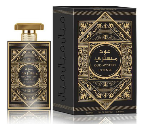 Perfume Arabe Oud Mystery Intense Edp 100ml Para Masculino
