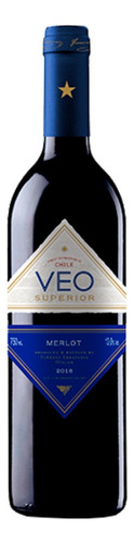 Vinho Chileno Veo Superior Merlot Tinto 750ml
