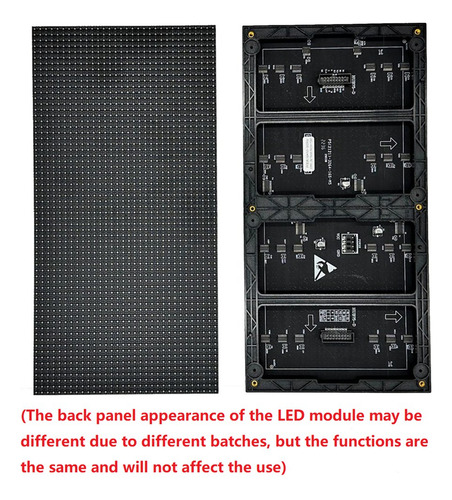 Painel De Tela Led Interno P5 De 2 Peças Mod De Tela Led De