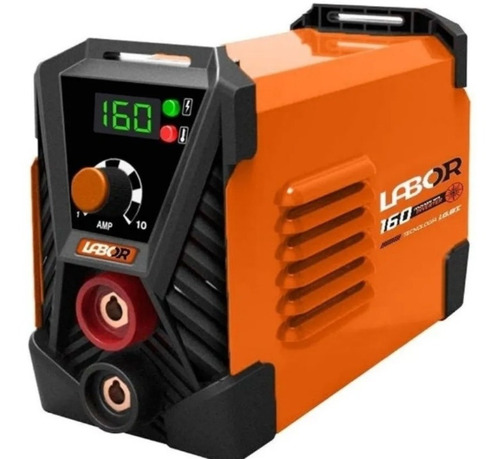Soldadora Electrica Inverter Igbt Mma Labor De Dogo 160 Amp Color Naranja Y Negro