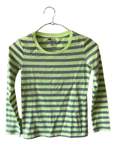 Remera Old Navy De Niña Rayada Talle 8 De Usa - 7581