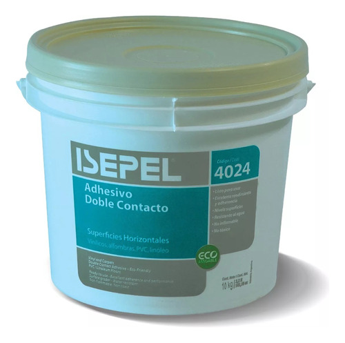 Adhesivo Doble Contacto 10kg Isepel 4024 Alfombra P.vinilico