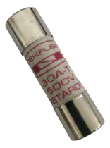 Comprar Fusível Cartucho 30a-t 500v 10x38 Retardado Dekfuse (kit\u002F4)