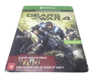 Gears Of War 4 Orig Ultimate Edition Xbox One Física Metal