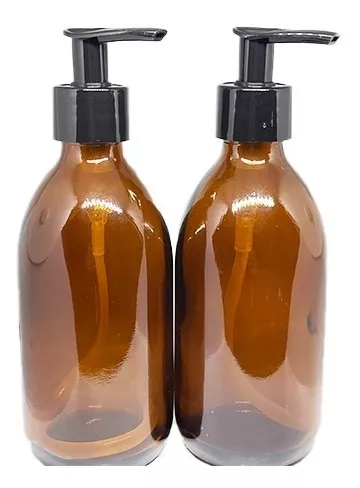Botella Cristal Ámbar con Vaporizador (250ml)
