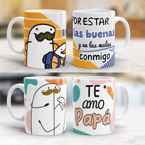 Imagen 4 de 10 de Tazas Dia De La Madre - Dia Del Padre Cumpleaños