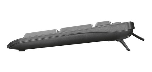 Imagen 2 de 2 de Teclado Multimedia Trust Ziva Usb Resistente A Derrames