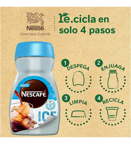 Nescafé Ice Café Soluble Frío E Instantáneo 170gr