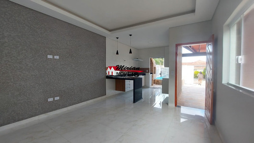 Imagem 6 de 18 de Casa Nova Com Piscina 700 M Da Praia Em Peruibe - Ca01698 - 71004560
