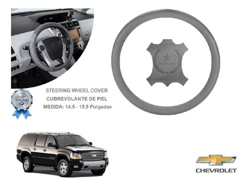 Funda Cubrevolante Gris Piel Chevrolet Suburban 2013