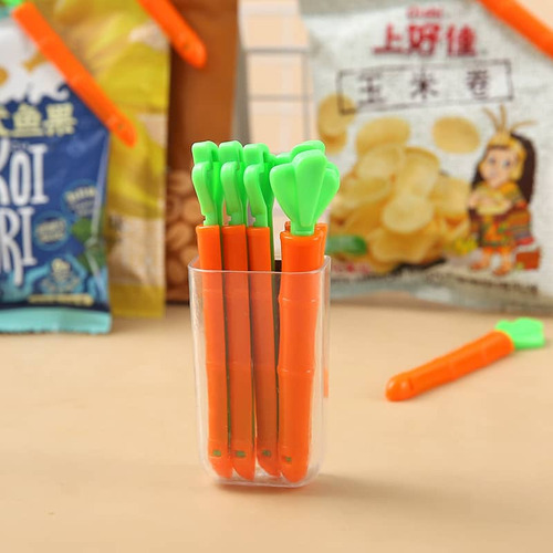 Practicos Y Funcionales Clips Sellado De Bolsas. Pack De 10