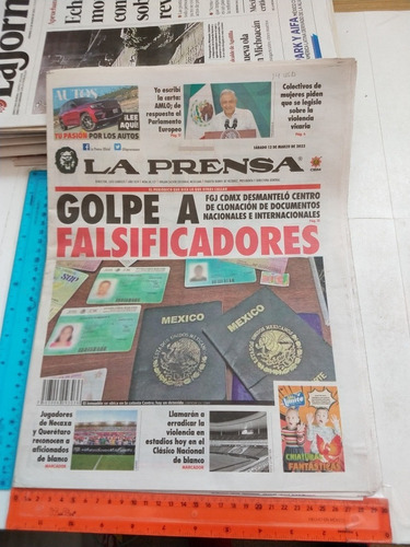 Periódico La Prensa N 34127 Marzo 2022