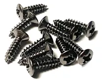 Comprar Tornillos Pickguard Strato Tele Jaguar 11 Unidades Negros
