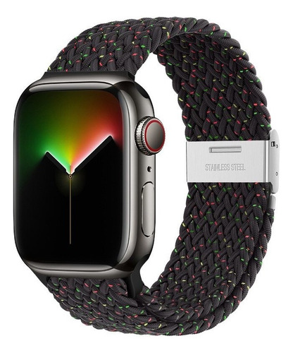 A Correa De Hebilla Trenzada For Apple Watch Series A