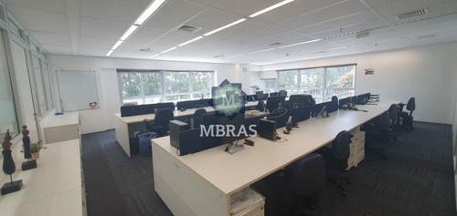 Imagem 8 de 13 de Escritório Comercial Com 640m², Em Prédio Com Heliponto, Classificação ''buildings A'' - Mb12491