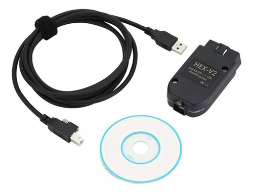 Escáner Usb Vag Con 22,3 Obd2 Hex V2 Para Golf A6 Skoda S