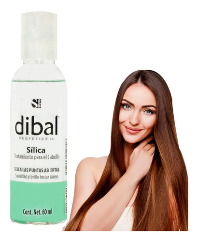 Silica Tratamiento Sella Puntas De Cabello Dibal 60 Ml 