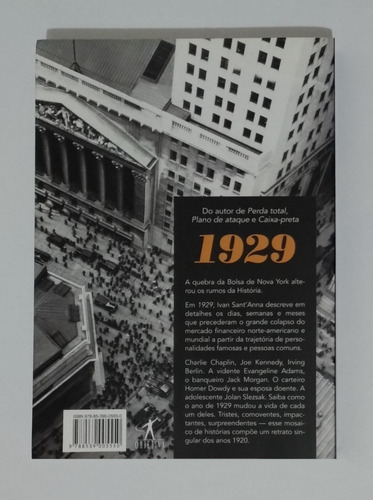 Quebra Da Bolsa De Nova York, De Ivan Santanna. Editora Objetiva, Capa Mole Em Português, 2014