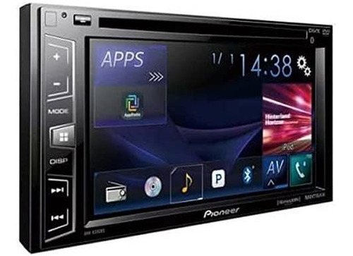 Pioneer Avh-x390bs In-dash 2-din 6.2-inch Receptor De Dvd Mu