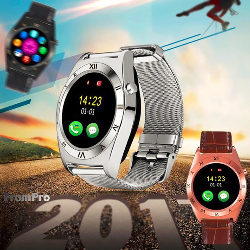 Reloj Inteligente Celular A12 Metal Motorola Samsung Camara