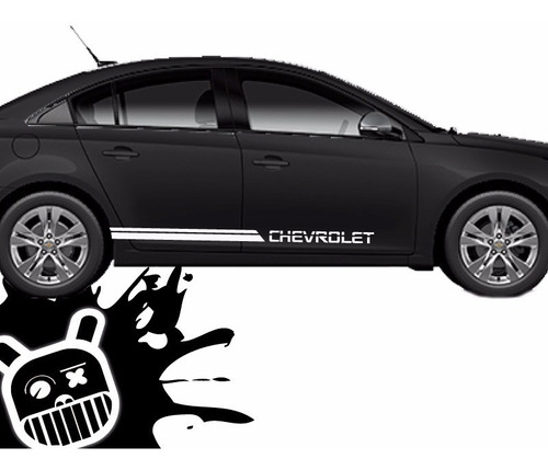 Calco, Ploteo Decorativo Lateral Slash Chevrolet Cruze !