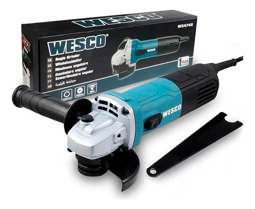 Esmerilhadeira Angular 4 1/2 Profissional 750w Wesco 220v 