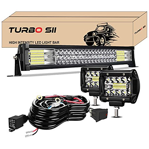 Barra De Luces Led De 22 Pulgadas, Triple Fila, 306w, 3...