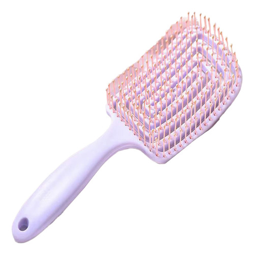 Cepillo De Cadello1 Pieza Peine De Laca Elástica De Unicolor Morado