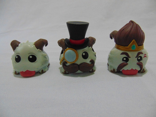 Funko Pop! League Of Legends - Lote C/ 3 Poros (Usado)