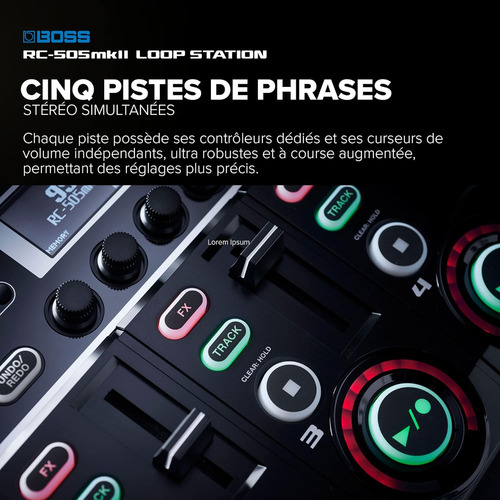 Estación De Bucle Boss Rc-505mkii La Tabla Estándar De La In