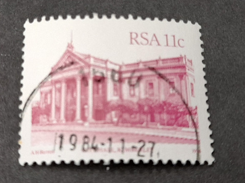 Sello Postal Sudáfrica - Arquitectura 1984