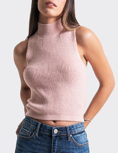 Blusa Básica Sin Mangas Balam, 0084 (rosa)