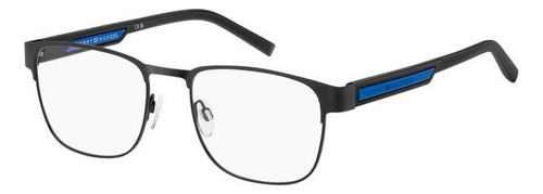 Lentes Tommy Hilfiger Th2090 2 Colores Oftalmico Color Dl5 Matte Black
