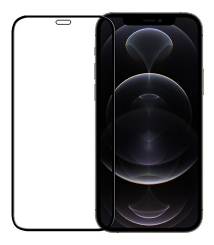 Lamina Vidrio Templado Completa Full Glue iPhone 12 / 12 Pro