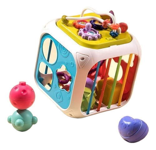 Juguetes Sensoriales De Formas, 7 En 1 Juguetes Montessori
