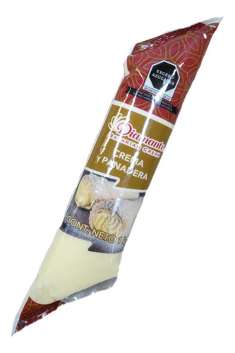 Crema Pastelera Diamante Vainilla Horneable Manga Paq. 10 Kg