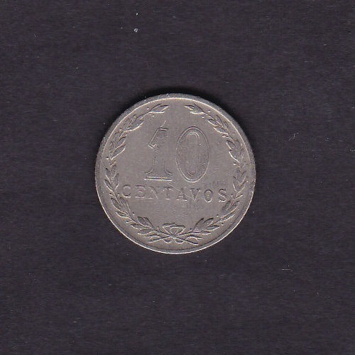 Argentina 1939 Moneda De 10 Centavos De Cuproniquel