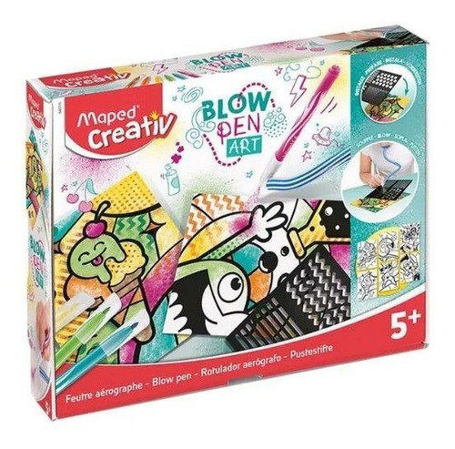 Blow Pen Pop Art Maped Creativ Marcador Aerografo