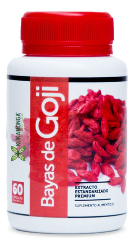 Bajar De Peso, Energía, Bayas De Goji - 60 Cápsulas